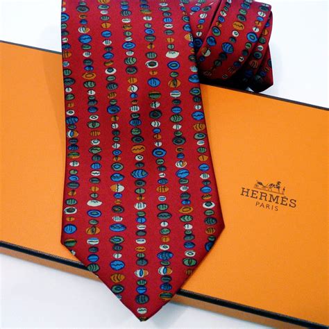 tier hermes|Hermes silk ties.